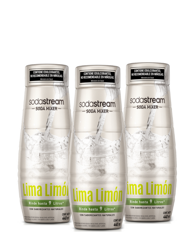 Pack X3 Soda Mixers Lima Limón