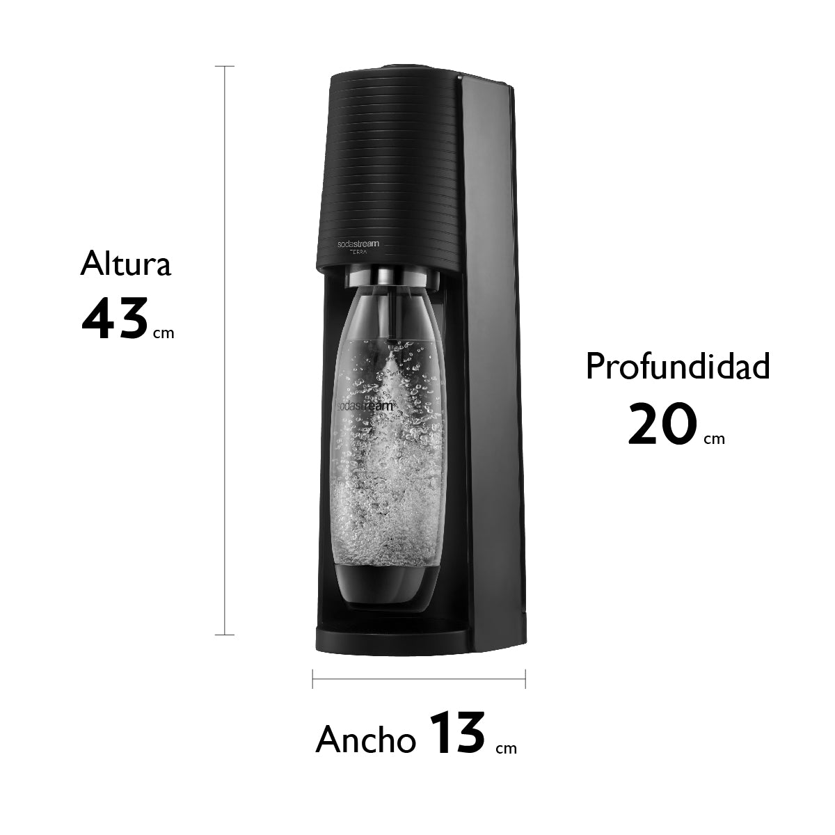 Máquina Para Hacer Soda TERRA | Sodastream Argentina
