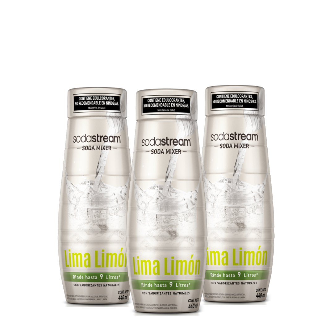 Lima Limón / Pack x3 sodastream