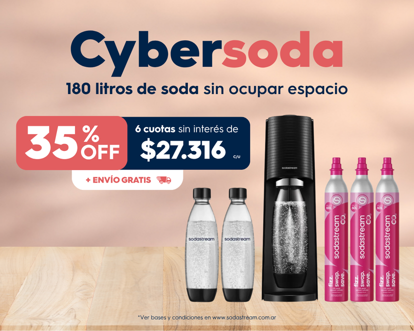 MAQUINA DE SODA PACK TERRA
