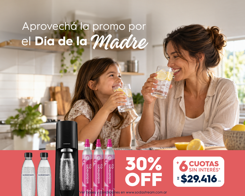 30%OFF maquinas de soda packs