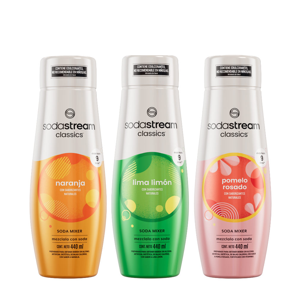 Surtido / Pack x3 sodastream