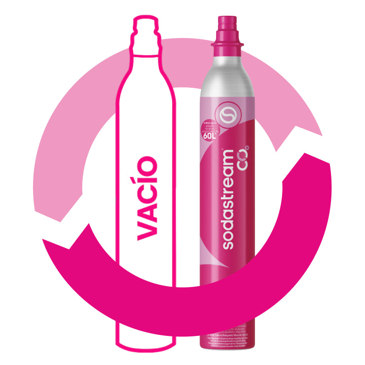 Cilindro Rosa Retornable